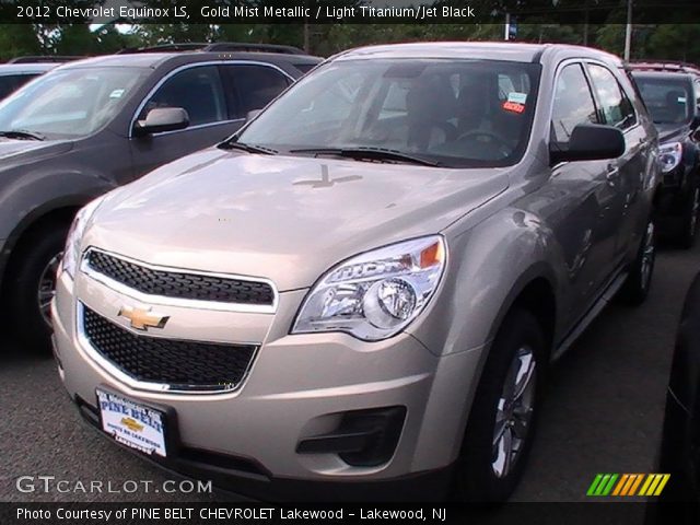 2012 Chevrolet Equinox LS in Gold Mist Metallic