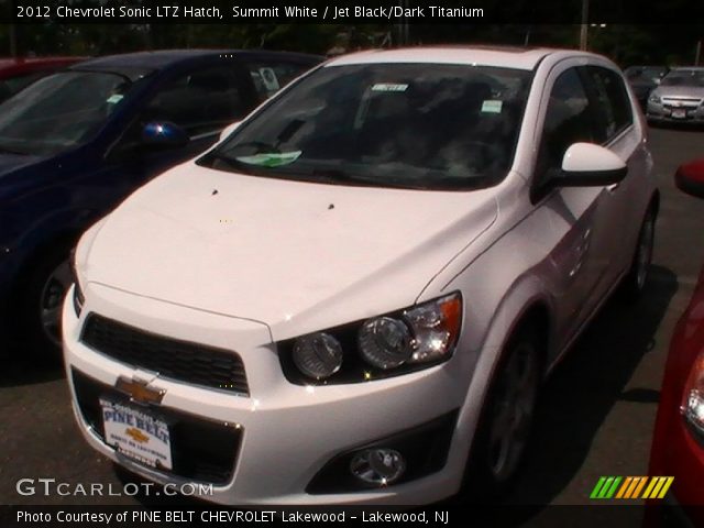 2012 Chevrolet Sonic LTZ Hatch in Summit White