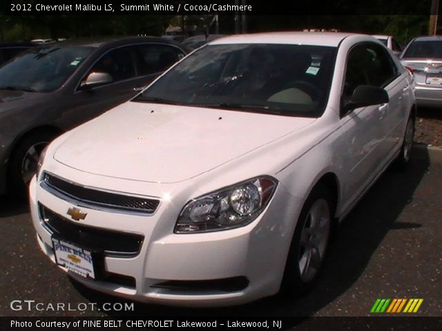 2012 Chevrolet Malibu LS in Summit White