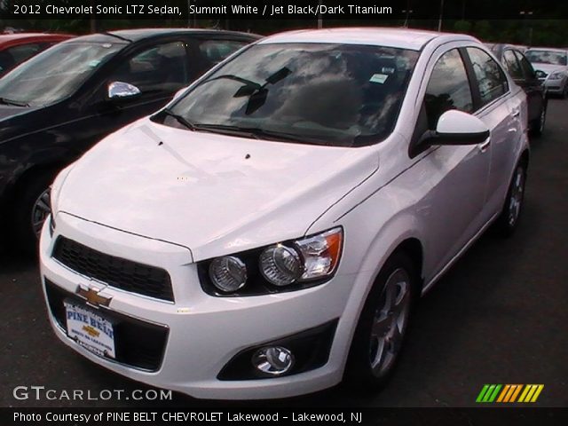 2012 Chevrolet Sonic LTZ Sedan in Summit White