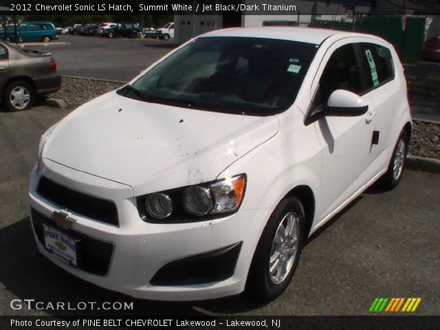 2012 Chevrolet Sonic LS Hatch in Summit White