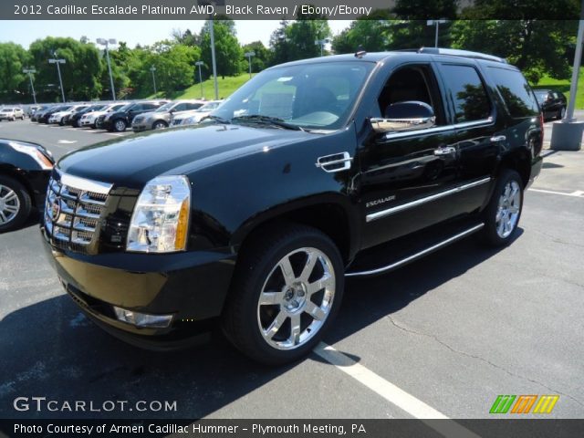 2012 Cadillac Escalade Platinum AWD in Black Raven