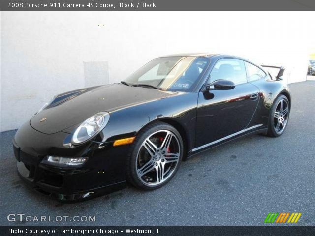 2008 Porsche 911 Carrera 4S Coupe in Black