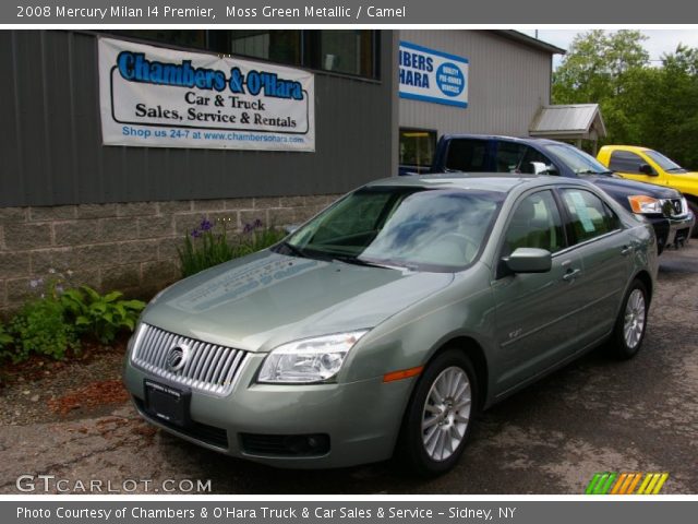 2008 Mercury Milan I4 Premier in Moss Green Metallic