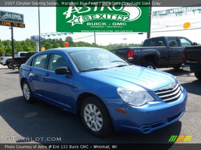 2007 Chrysler Sebring Sedan in Marathon Blue Pearl