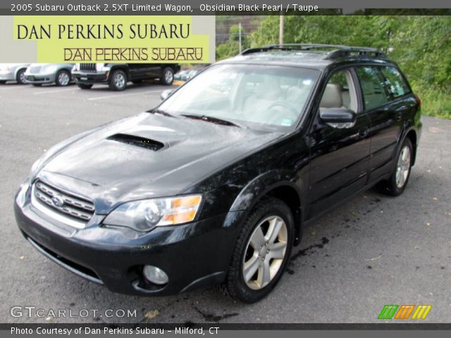 2005 Subaru Outback 2.5XT Limited Wagon in Obsidian Black Pearl