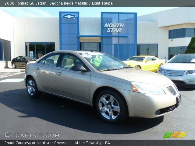 2008 Pontiac G6 Sedan in Sedona Beige Metallic