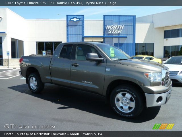 2007 Toyota Tundra SR5 TRD Double Cab 4x4 in Pyrite Mica