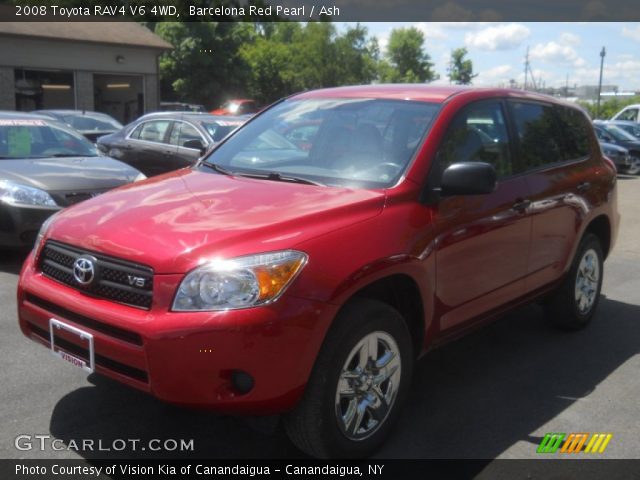 2008 Toyota RAV4 V6 4WD in Barcelona Red Pearl