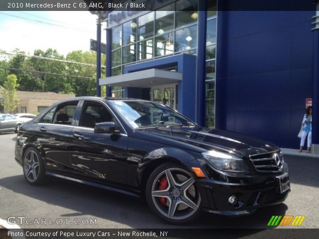 2010 Mercedes-Benz C 63 AMG in Black