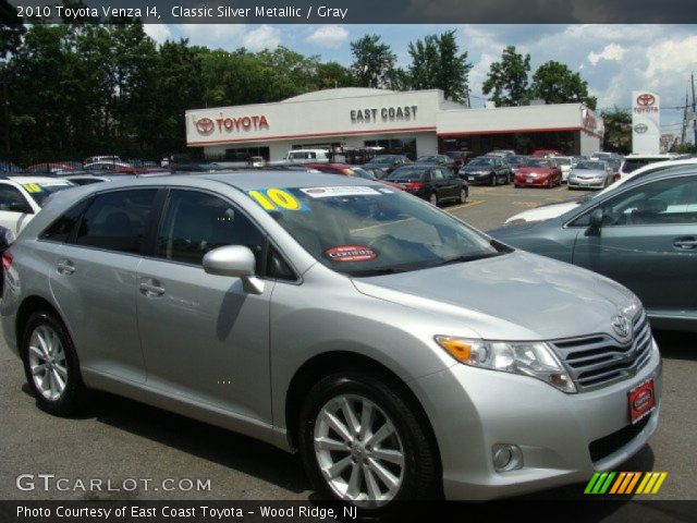 2010 Toyota Venza I4 in Classic Silver Metallic