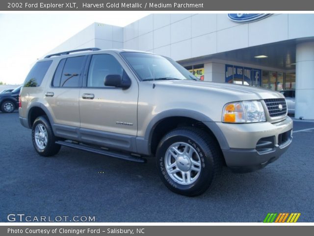 2002 Ford Explorer XLT in Harvest Gold Metallic