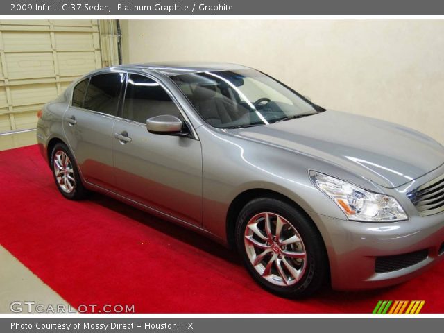 2009 Infiniti G 37 Sedan in Platinum Graphite