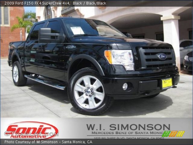 2009 Ford F150 FX4 SuperCrew 4x4 in Black