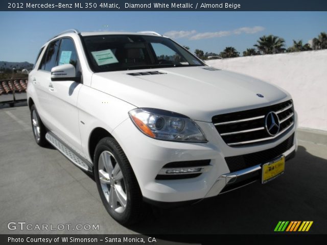 2012 Mercedes ml350 diamond white #7