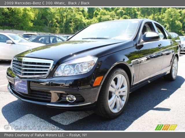 2009 Mercedes-Benz C 300 4Matic in Black