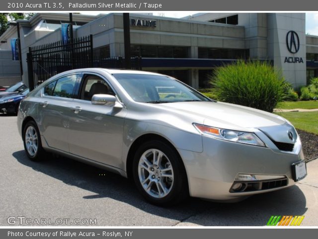 2010 Acura TL 3.5 in Palladium Silver Metallic