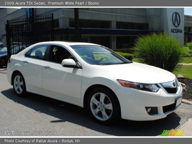 2009 Acura TSX Sedan in Premium White Pearl