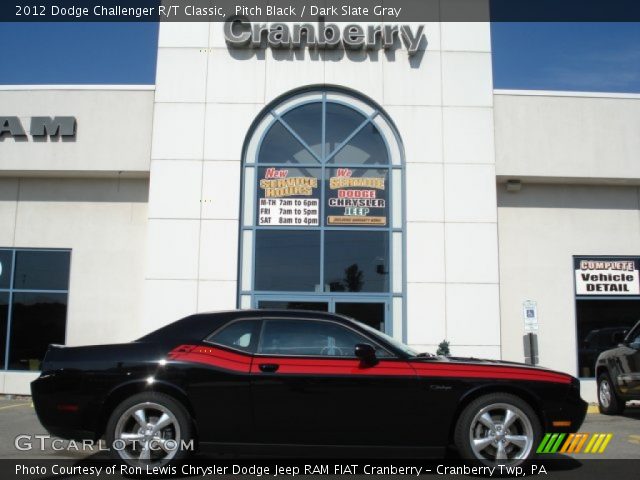 2012 Dodge Challenger R/T Classic in Pitch Black