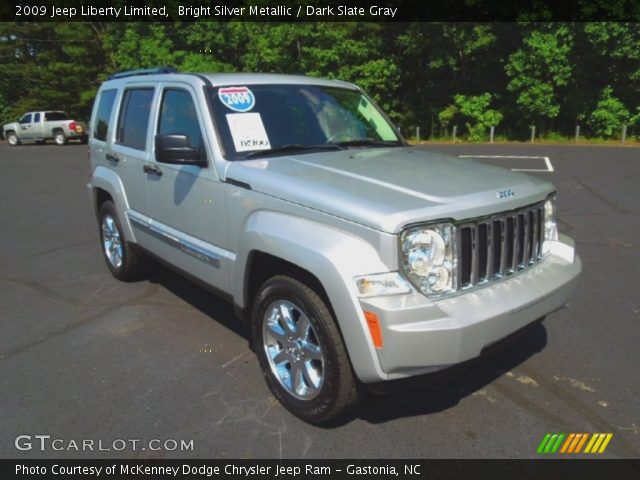 2009 Jeep Liberty Limited in Bright Silver Metallic