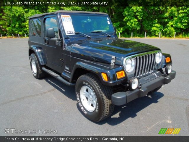2006 Jeep Wrangler Unlimited 4x4 in Black