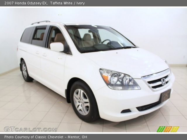 2007 Honda Odyssey EX in Taffeta White