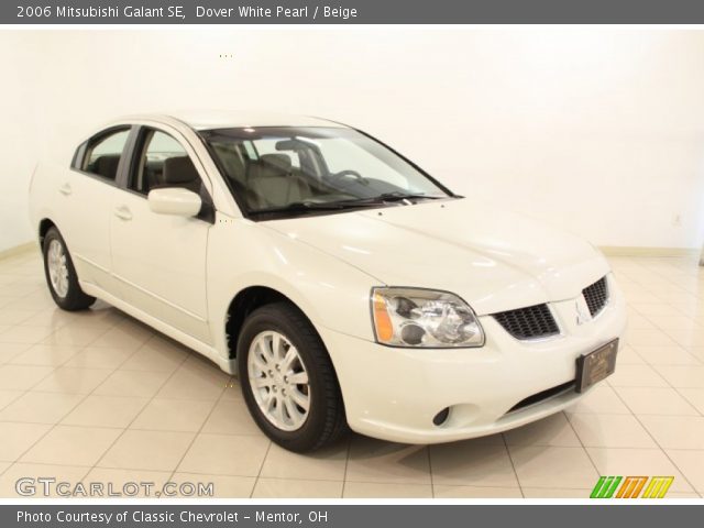 2006 Mitsubishi Galant SE in Dover White Pearl