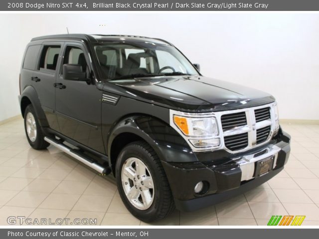 2008 Dodge Nitro SXT 4x4 in Brilliant Black Crystal Pearl