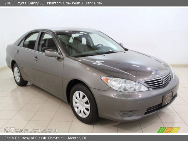 2005 Toyota Camry LE in Phantom Gray Pearl