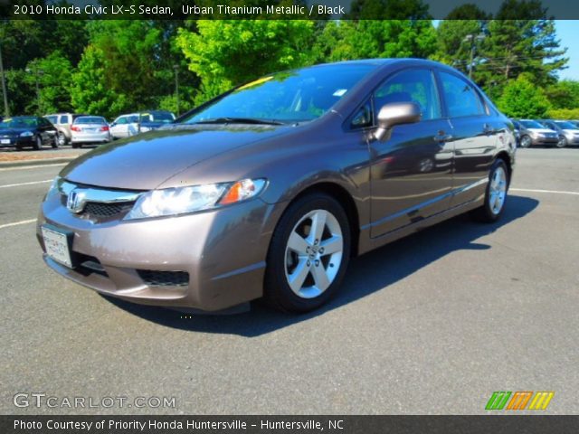 2010 Honda Civic LX-S Sedan in Urban Titanium Metallic
