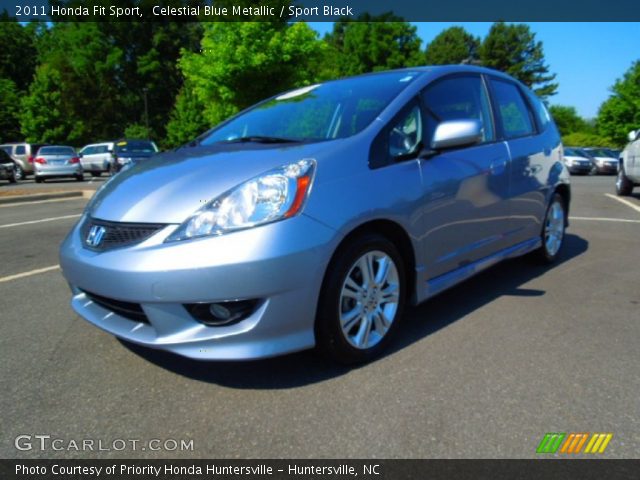 2011 Honda Fit Sport in Celestial Blue Metallic