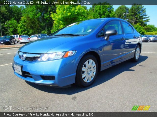 2011 Honda Civic DX-VP Sedan in Atomic Blue Metallic