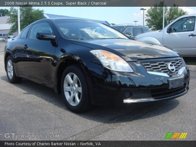 Black 2008 nissan altima 2.5 s #5