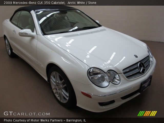 2009 Mercedes-Benz CLK 350 Cabriolet in Arctic White