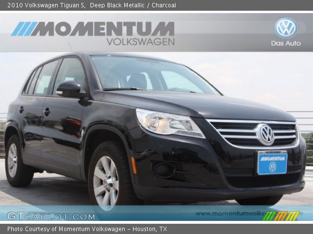 2010 Volkswagen Tiguan S in Deep Black Metallic