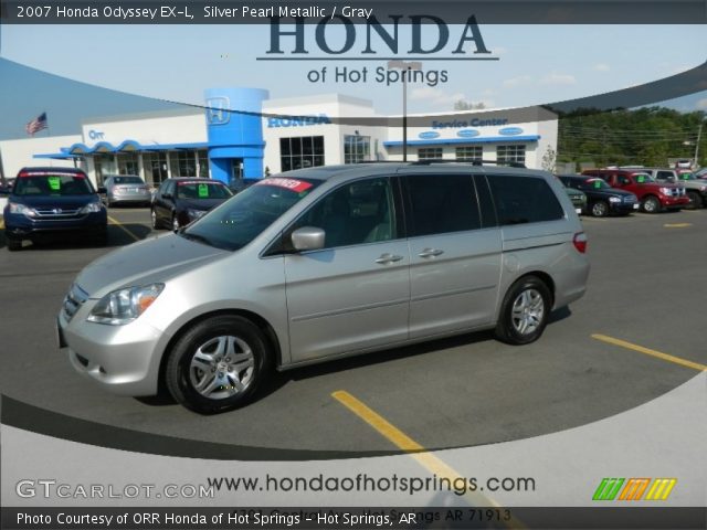2007 Honda Odyssey EX-L in Silver Pearl Metallic