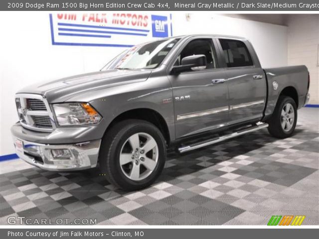 2009 Dodge Ram 1500 Big Horn Edition Crew Cab 4x4 in Mineral Gray Metallic