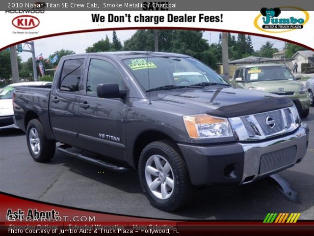 2010 Nissan Titan SE Crew Cab in Smoke Metallic