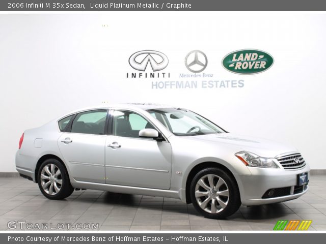 2006 Infiniti M 35x Sedan in Liquid Platinum Metallic