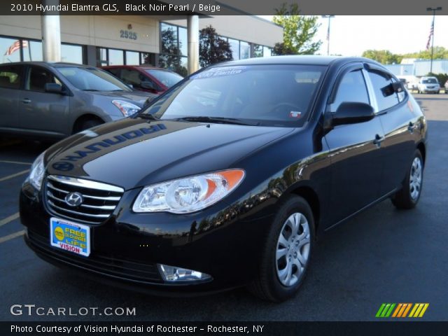 2010 Hyundai Elantra GLS in Black Noir Pearl