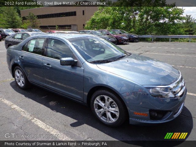 2012 Ford Fusion SE in Steel Blue Metallic