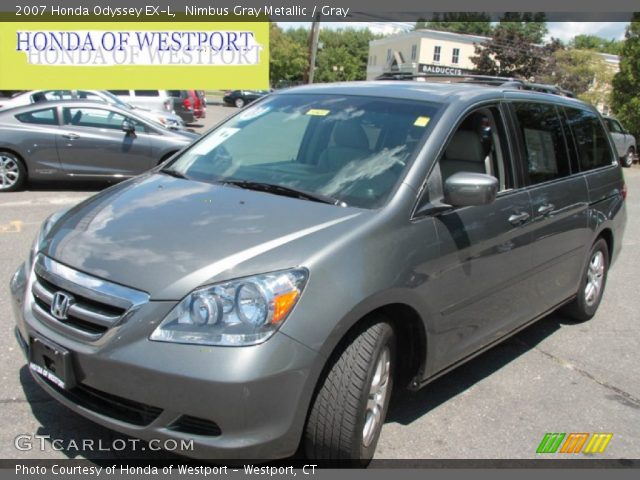 2007 Honda Odyssey EX-L in Nimbus Gray Metallic
