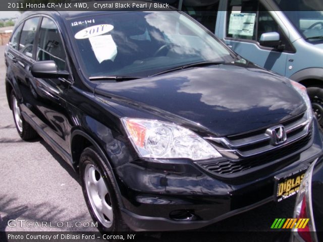 2011 Honda CR-V LX 4WD in Crystal Black Pearl