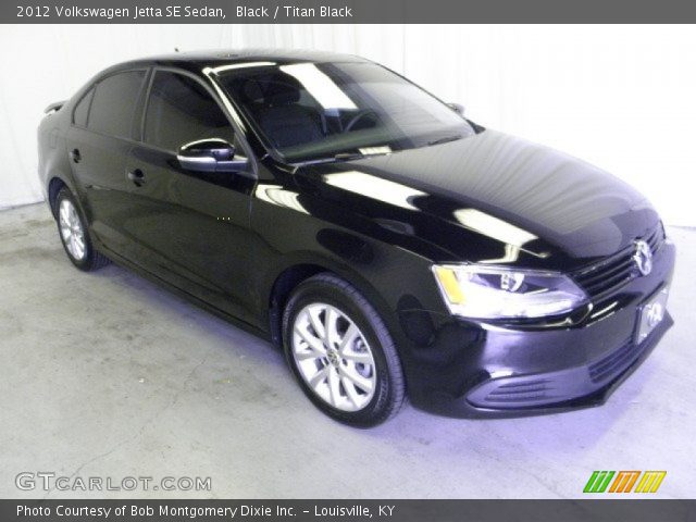 2012 Volkswagen Jetta SE Sedan in Black