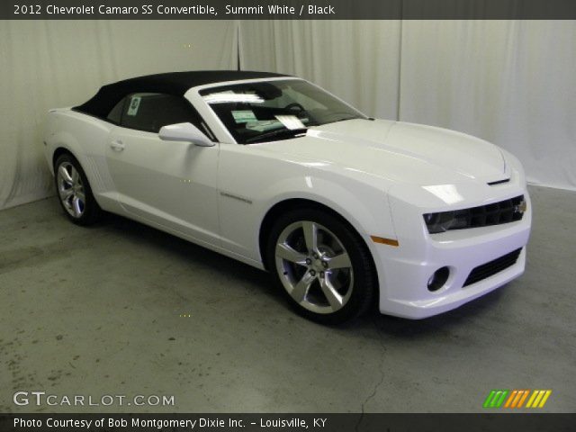 2012 Chevrolet Camaro SS Convertible in Summit White