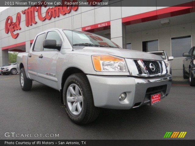 2011 Nissan Titan SV Crew Cab in Radiant Silver