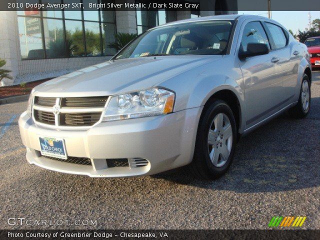 2010 Dodge Avenger SXT in Bright Silver Metallic