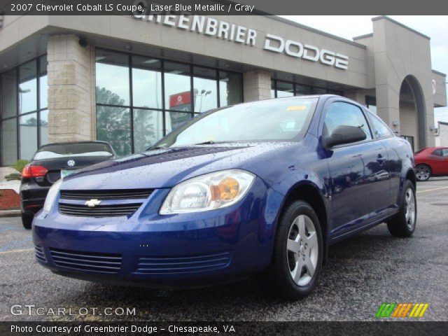 2007 Chevrolet Cobalt LS Coupe in Laser Blue Metallic