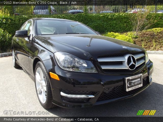 2012 Mercedes-Benz C 250 Coupe in Black