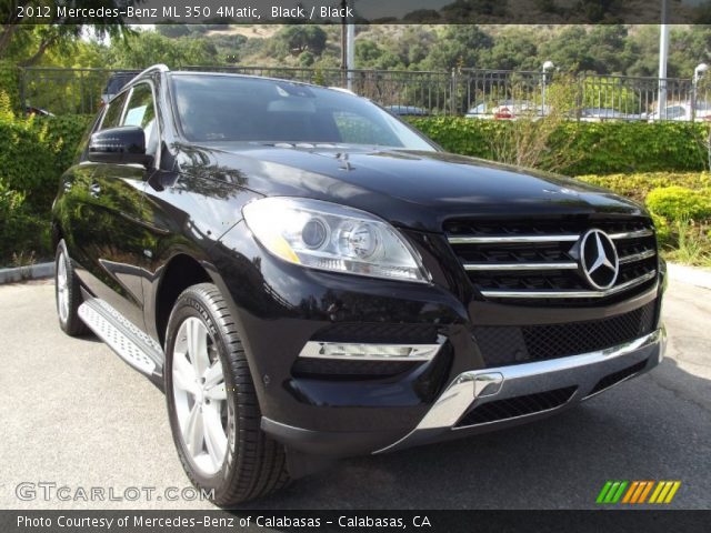 2012 Mercedes-Benz ML 350 4Matic in Black